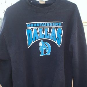 High school crew neck